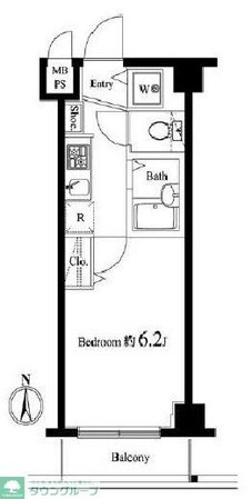ヴェルト中野上鷺宮の物件間取画像